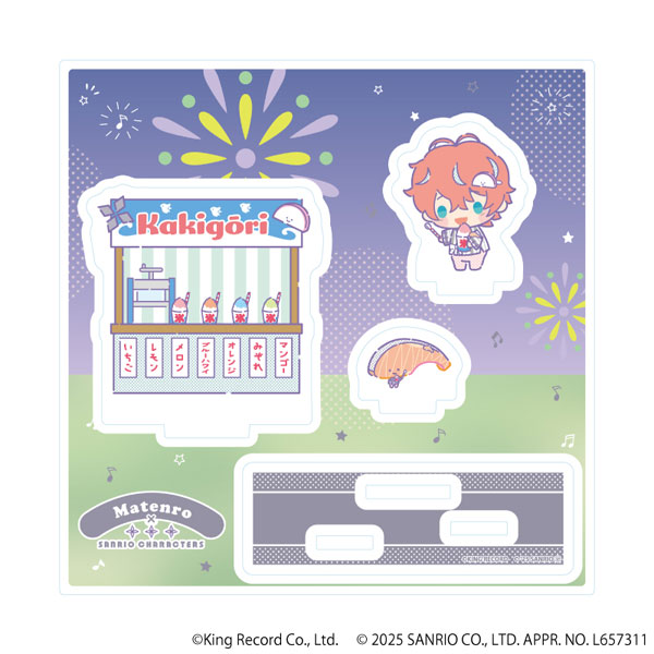 ヒプマイ　観音坂独歩　ピザハット　アクリルスタンド ヒプノシスマイク ヒプマイ ピザハットコラボ 観音坂独歩