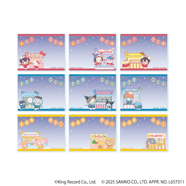 アクリルカード「ヒプノシスマイク SANRIO NAKAYOKU EDIT」01/ 9個入りBOX