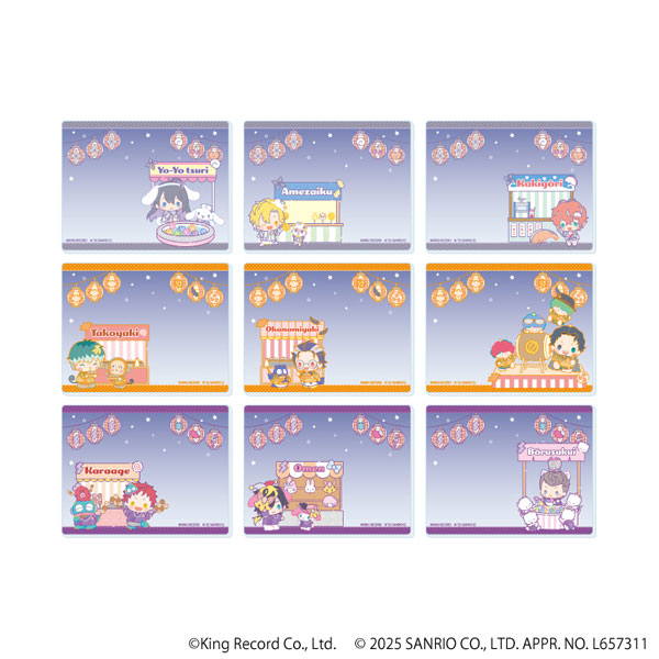 アクリルカード「ヒプノシスマイク SANRIO NAKAYOKU EDIT」02/ 9個入りBOX