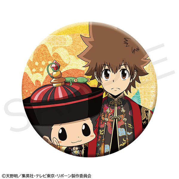 家庭教師ヒットマンREBORN ツナ 沢田綱吉 缶バッジ バレンタイン缶