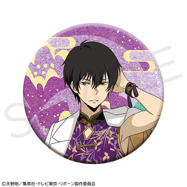 家庭教師ヒットマンREBORN！」BIGホログラム缶バッジ 雲雀恭弥