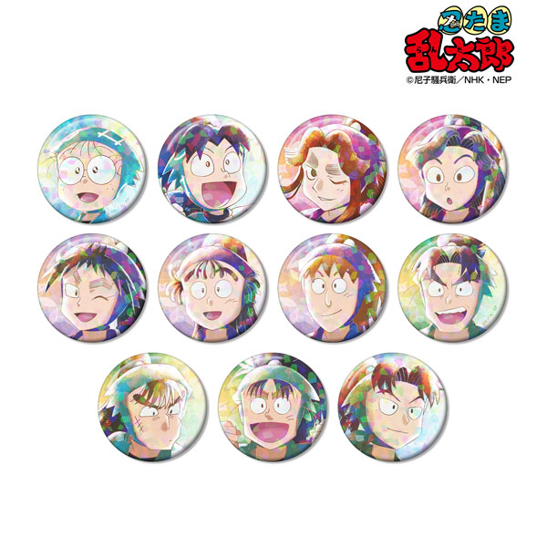 忍たま乱太郎 トレーディング Ani-Art aqua label ホログラム缶バッジ ver.A 11個入りBOX[アルマビアンカ]《在庫切れ》