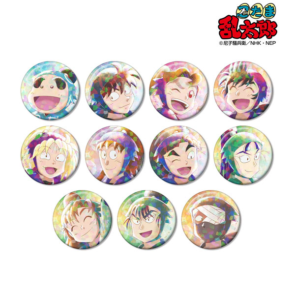 忍たま乱太郎 トレーディング Ani-Art aqua label ホログラム缶バッジ ver.B 11個入りBOX[アルマビアンカ]《在庫切れ》