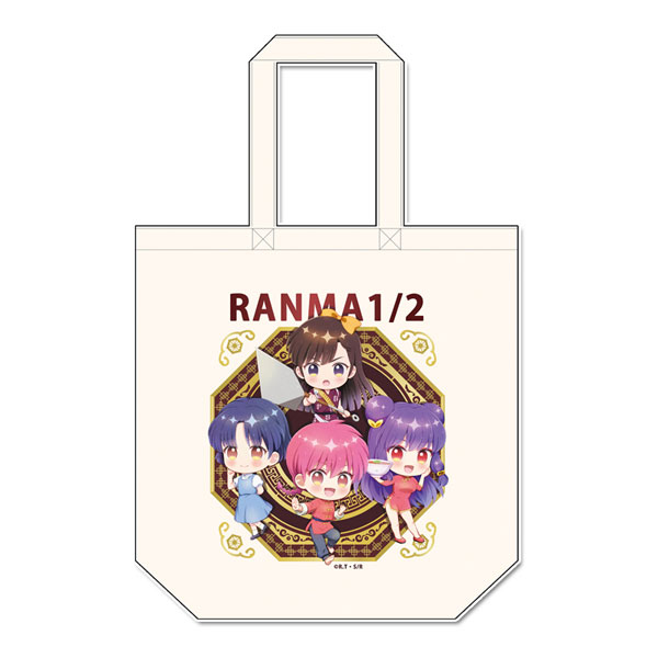 らんま1/2 ぷちちょこキャンバストートバッグ[らんま＆あかね＆シャンプー＆右京][シーズナルプランツ]《発売済・在庫品》