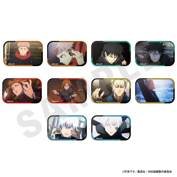 TVアニメ「呪術廻戦」 トレーディングスクエア缶バッジ 10個入りBOX[coly]《１０月予約》