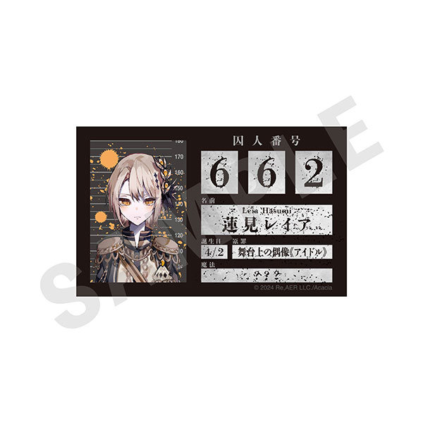 ヨ*ル様 蓮見レイア 魔法少女ノ魔女裁判 イラスト色紙 ヨ*ル様 蓮見レイア 魔法少女ノ魔女裁判 イラスト色紙