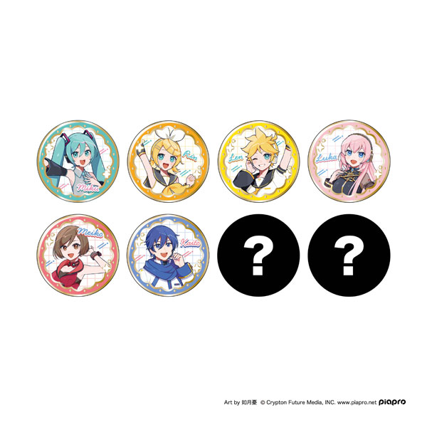 初音ミク 缶バッジ等身 8個入りBOX[サンタン]《０２月予約》