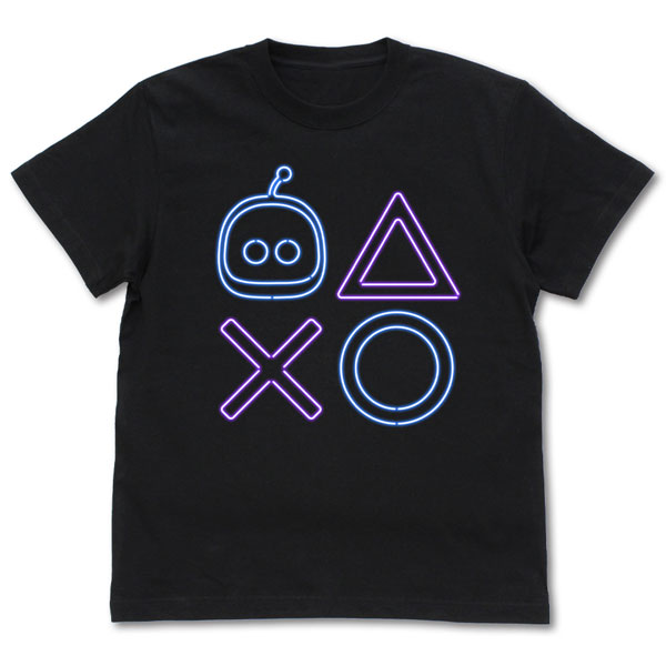 ASTRO BOT アストロ ネオンシェイプス Tシャツ/BLACK-S[コスパ]《発売済・在庫品》
