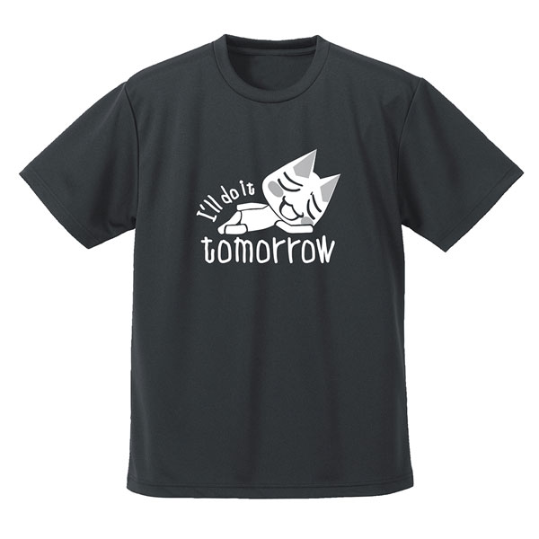 どこでもいっしょ トロの明日やります ドライTシャツ/GUNMETAL-S（再販