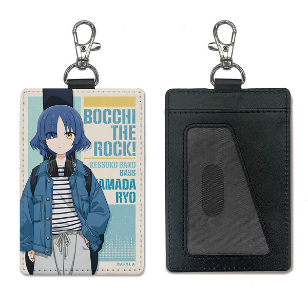 アニメ「ぼっち・ざ・ろっく！」 山田リョウ パスケース(ナスカン付き) ストリートファッションVer.（再販）[コスパ]《０６月予約》
