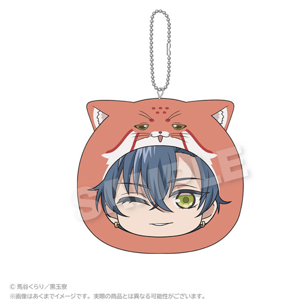 美男高校地球防衛部ハイカラ！ まるめいつクッションキーホルダー 酸ヶ湯愛琉志[ステラノーツ]《発売済・在庫品》