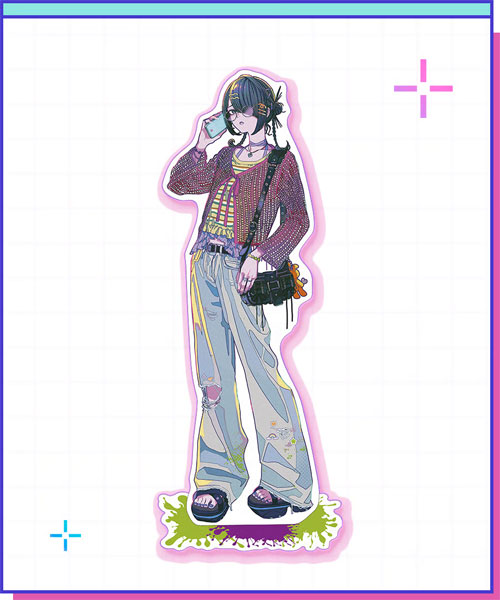 NEEDY GIRL OVERDOSE 東名阪KVアクリルスタンドあめちゃん[WHY