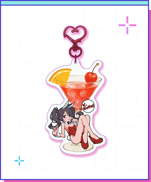 NEEDY GIRL OVERDOSE あめちゃんカクテルアクキー[WHY SO SERIOUS？]《１２月予約》