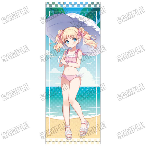 A1 水着タペストリー きんいろモザイク」 描き下ろし特大タペストリー 水着ver. (2