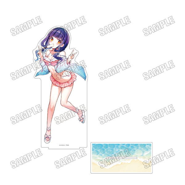 「一畳間まんきつ暮らし！」 描き下ろしBIGアクリルスタンドLL 水着ver. (1)森田芽衣子[メディコス・エンタテインメント]《在庫切れ》