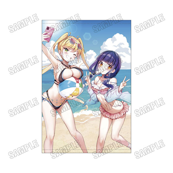 「一畳間まんきつ暮らし！」 描き下ろしB2タペストリー 水着ver.[メディコス・エンタテインメント]《在庫切れ》