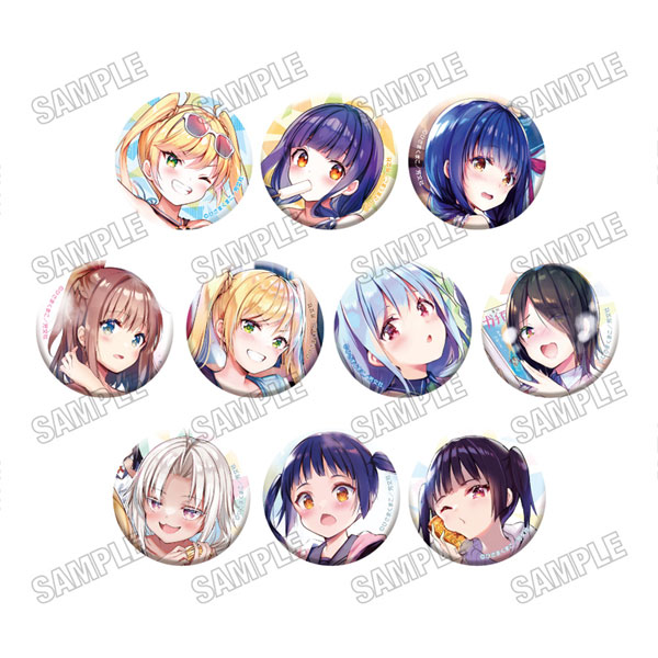 一畳間まんきつ暮らし！」 缶バッジコレクション 10個入りBOX