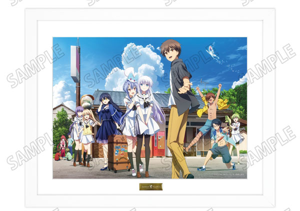 【新品未使用】みっちーのアニメ　ナミちゃんとミーコさん　額入り複製原画 新品未使用】みっちーのアニメ ナミちゃんとミーコさん 額入り