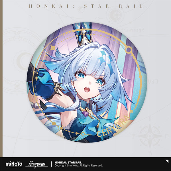 崩壊スターレイル ケリュドラ 缶バッジ 光円錐 100 崩壊：スターレイル 立絵シリーズ 缶バッジ ケリュドラ[miHoYo]《在庫