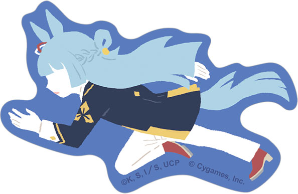 アニメ『ウマ娘 シンデレラグレイ』 ステッカー ゆるパレット フジマサマーチ[ムービック]《１１月予約》