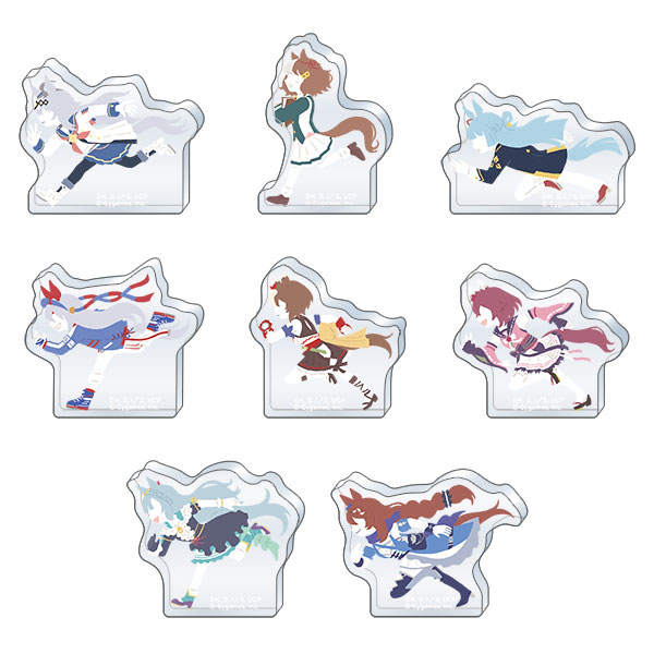 アニメ『ウマ娘 シンデレラグレイ』 ころっと アクリルフィギュアコレクション ゆるパレット 8個入りBOX