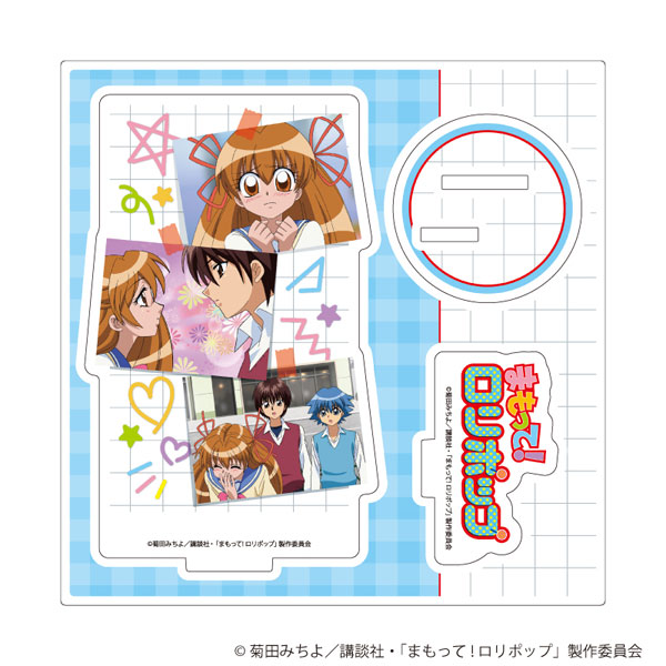 アクリルスタンドプレート「TVアニメ『まもって！ロリポップ』」02/ニナ＆ゼロ＆イチイB(場面写イラスト)[A3]《１１月予約》