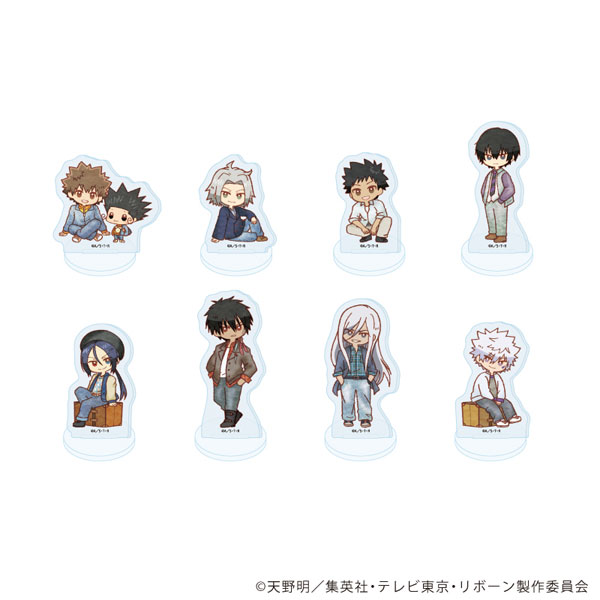アクリルぷちスタンド「家庭教師ヒットマンREBORN！」26/レトロアートイラスト 8個入りBOX