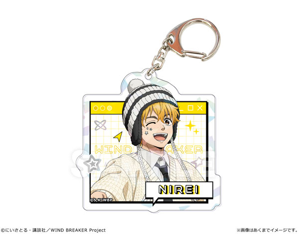 TVアニメ『WIND BREAKER』ホログラムアクリルキーホルダー Ver. Y2Kスタイル 02 楡井秋彦[カナリア]《在庫切れ》