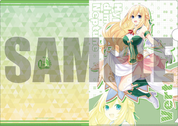 超次元ゲイム ネプテューヌ 15周年記念 描き下ろしA4クリア