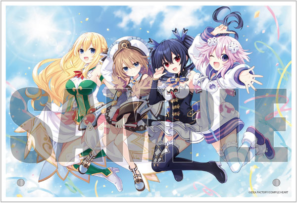 超次元ゲイム ネプテューヌ 15周年記念 描き下ろしB6アクリルパネル[コンパイルハート]《発売済・在庫品》