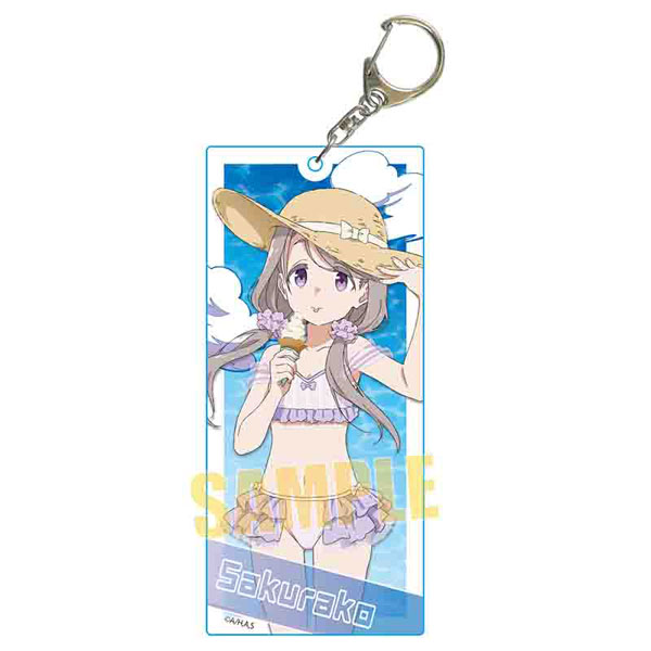 TVアニメ「mono」 ちょいデカアクリルキーホルダー 敷島桜子(水着で海！)[ベルハウス]《在庫切れ》
