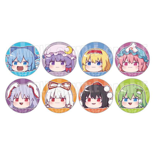 東方Project トレーディング缶バッジ Part2 ゆっくり 8個入りBOX[ベルハウス]《１１月予約》