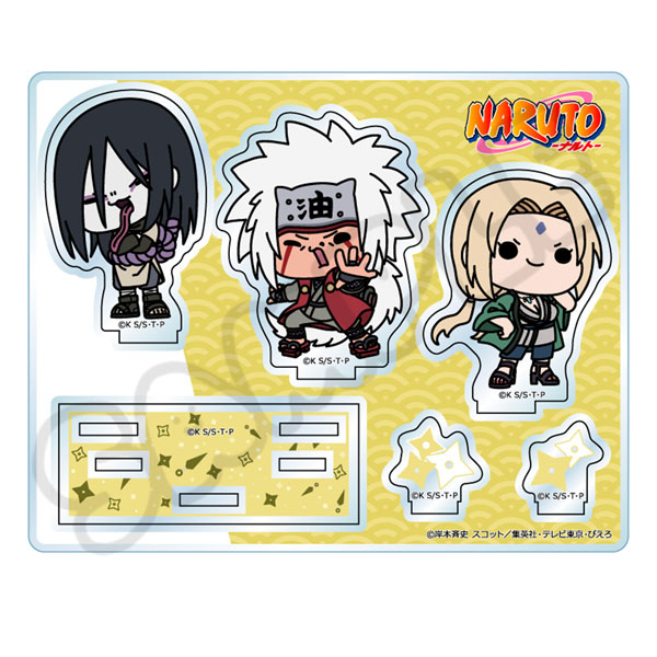 TVアニメ『NARUTO-ナルト-』アクリルスタンド MH(自来也＆綱手＆大蛇丸)[シンクイノベーション]《１２月予約》
