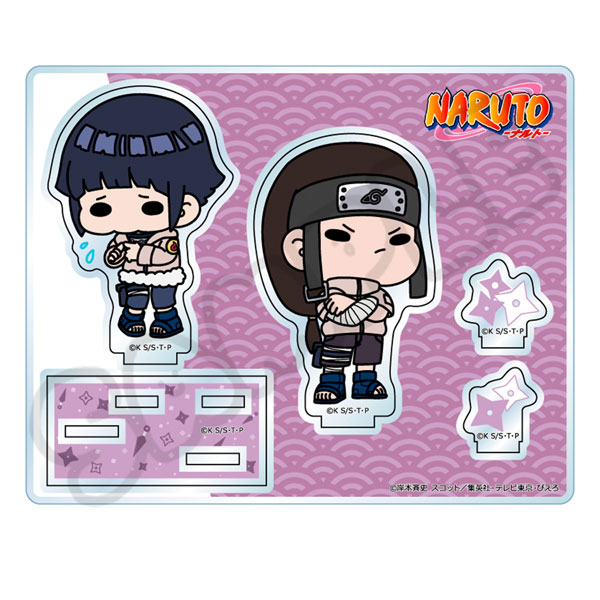TVアニメ『NARUTO-ナルト-』アクリルスタンド MJ(日向ヒナタ＆日向ネジ)[シンクイノベーション]《１２月予約》