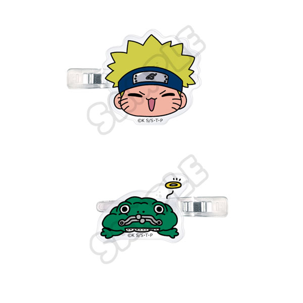 TVアニメ『NARUTO-ナルト-』前髪クリップ MA(うずまきナルト＆なるとさいふ)[シンクイノベーション]《１２月予約》