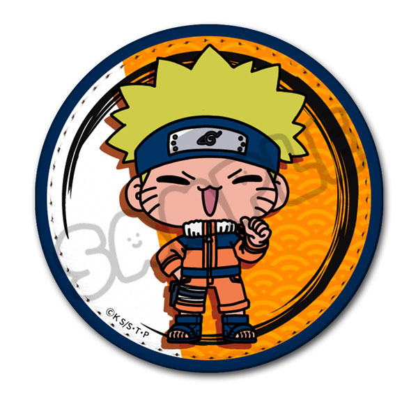 TVアニメ『NARUTO-ナルト-』レザーバッジ(丸形) MA(うずまきナルト)[シンクイノベーション]《１２月予約》