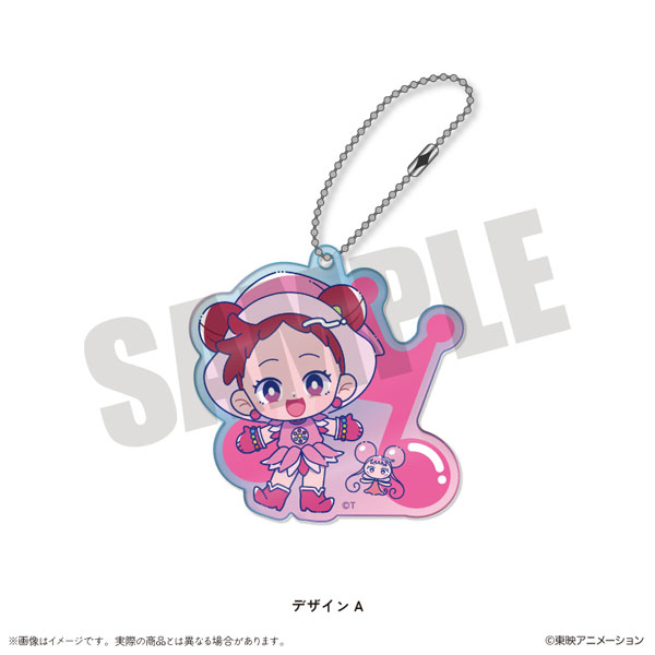 おジャ魔女どれみ」 にゅ～とろ キラキラアクリルキーホルダー A