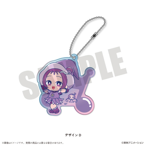 「おジャ魔女どれみ」 にゅ～とろ キラキラアクリルキーホルダー D 瀬川おんぷ・ロロ[MENEGI]《在庫切れ》