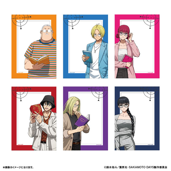 SAKAMOTO DAYS トレーディングアクリルカード 眼鏡Style 6個入りBOX