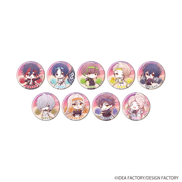 缶バッジ「9 R.I.P.」02/応援団ver. グラフアートイラスト 9個入りBOX