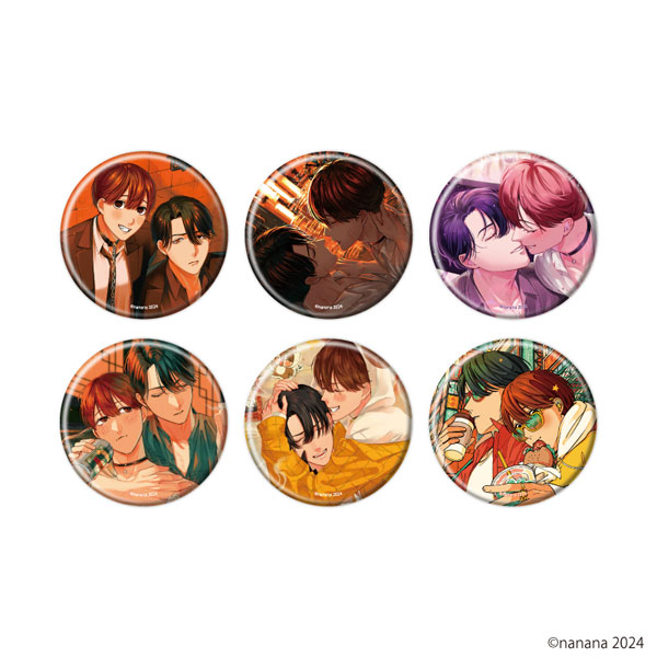 缶バッジ「RED-LIGHT D」01/公式イラスト 6個入りBOX
