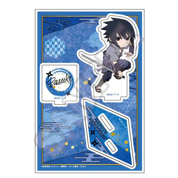 NARUTO-ナルト- 疾風伝 アクリルスタンド 印ver. サスケ　ナルト NARUTO-ナルト- 疾風伝 Battle vol.1 アクリルスタンドJr. うちは