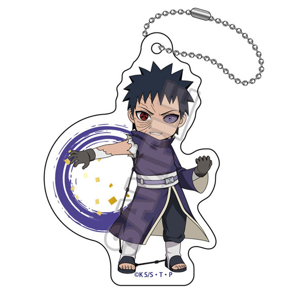 NARUTO-ナルト- 疾風伝 Battle vol.2 アクリルキーチェーン うちはオビト[GRANUP]《発売済・在庫品》