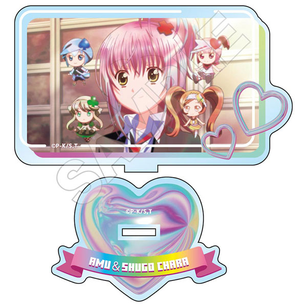 TVアニメ『しゅごキャラ！』 ホログラムレタッチ アクリル