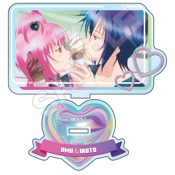 TVアニメ『しゅごキャラ！』 ホログラムレタッチ アクリルスタンド 日奈森あむ＆月詠イクト[GRANUP]《発売済・在庫品》