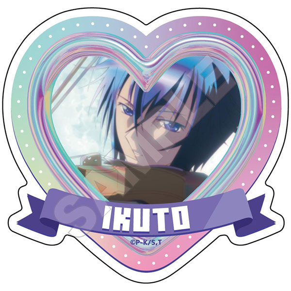 TVアニメ『しゅごキャラ！』 ホログラムレタッチ ステッカー 月詠イクト[GRANUP]《発売済・在庫品》