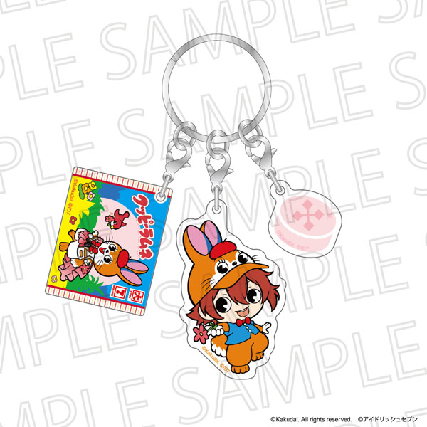 クッピーラムネ×IDOLiSH7 三連アクリルキーホルダー クッピー＆七瀬陸[SR-GYM]《１２月予約》