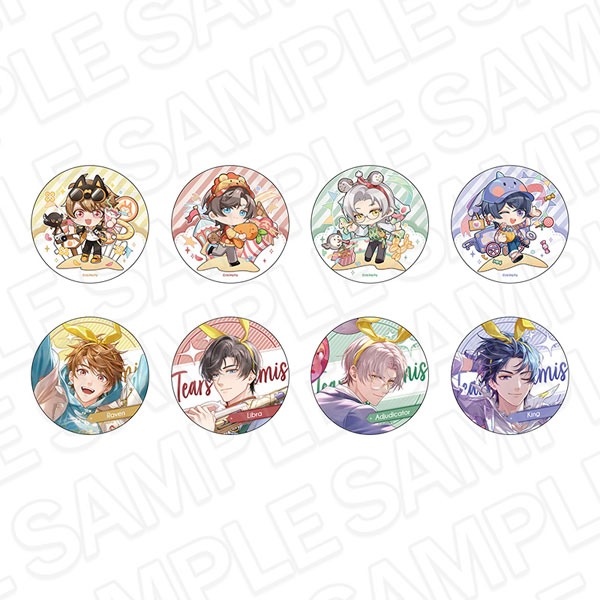未定事件簿 グリッターカンバッジ(ブラインド) 4周年イベント ver. 8個入りBOX