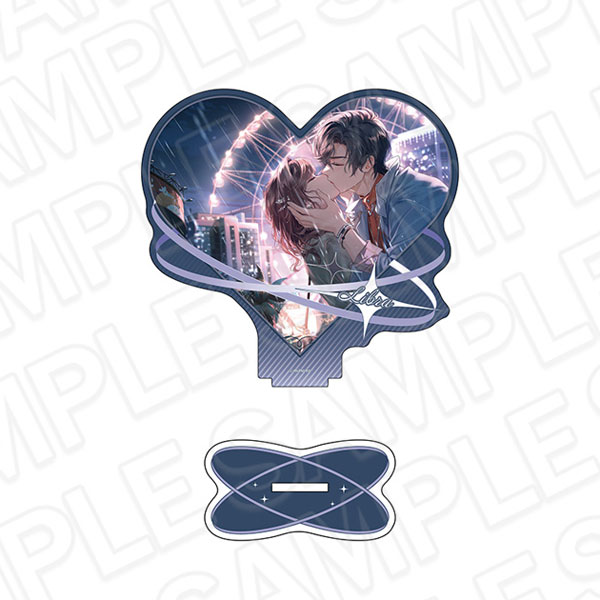 未定事件簿 ハート型アクリルスタンド 左京静真 4周年イベント ver