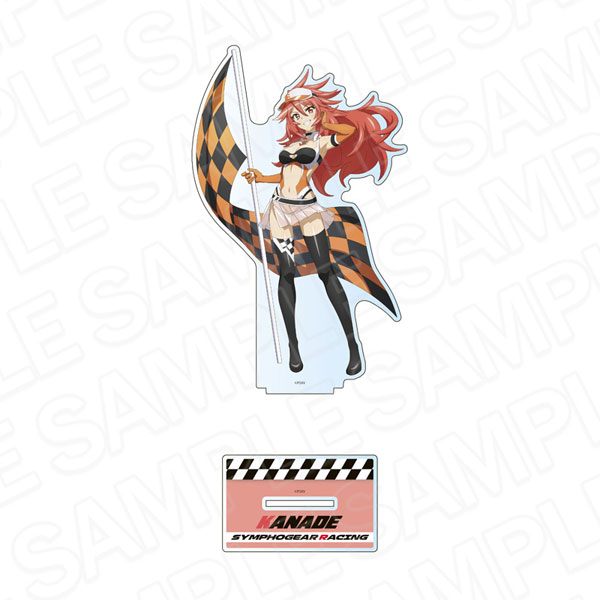 戦姫絶唱シンフォギアXV ホログラムデカアクリルスタンド 天羽奏 SYMPHOGEAR RACING ver.[コンテンツシード]《１１月予約》